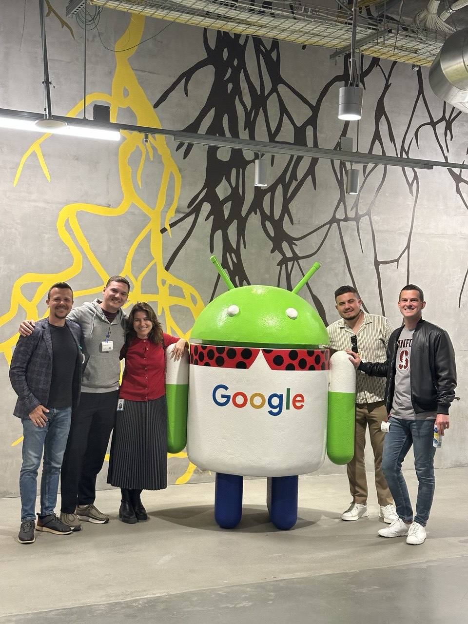 Meeting with leaders at Google