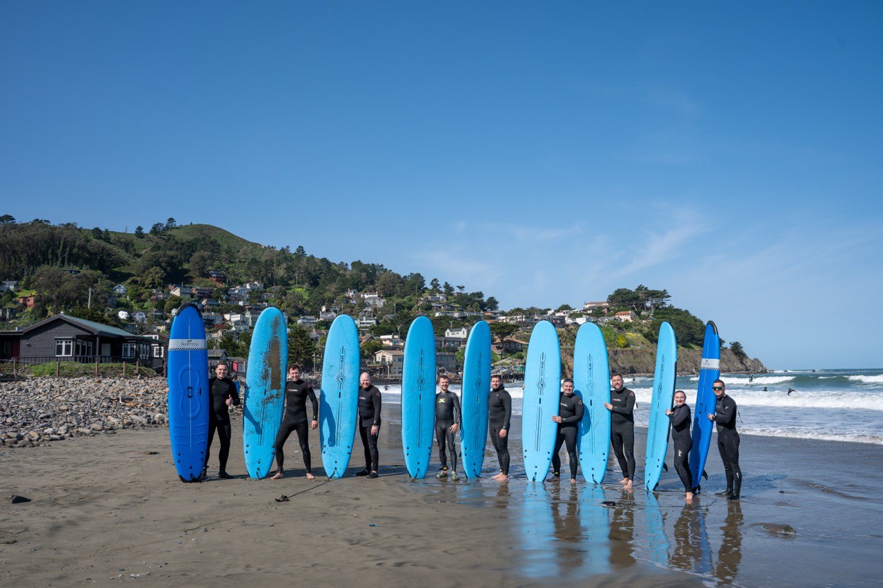 Surfing with founders and VCs